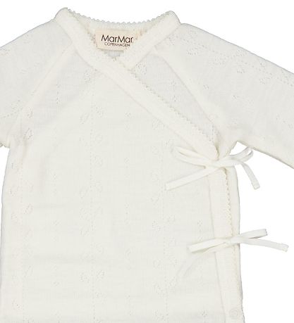 MarMar Slå-om Heldragt - Uld - Pointelle - Rula - Natural