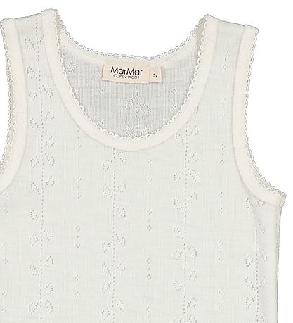 MarMar Undertrøje - Uld - Pointelle - Tavi - Natural