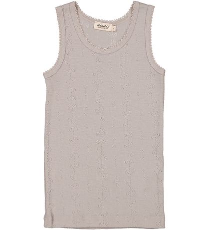 MarMar Undertrøje - Uld - Pointelle - Tavi - Soft Dove MarMar Undertrøje - Uld - Pointelle - Tavi - Soft Dove