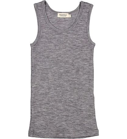 MarMar Undertrøje - Uld - Tavi - Grey Melange MarMar Undertrøje - Uld - Tavi - Grey Melange
