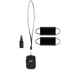 DAY ET Skuldertaske - Bouclé Key Pouch - Sort DAY ET Skuldertaske - Bouclé Key Pouch - Sort