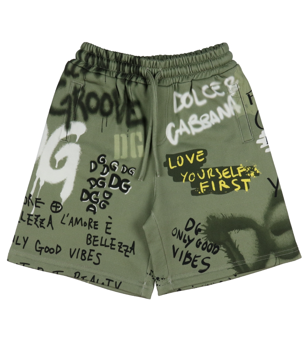 Dolce & Gabbana Shorts - Bermuda - Dark Green Skate - Dolce & Gabbana - 8 Jahre (128) - Shorts