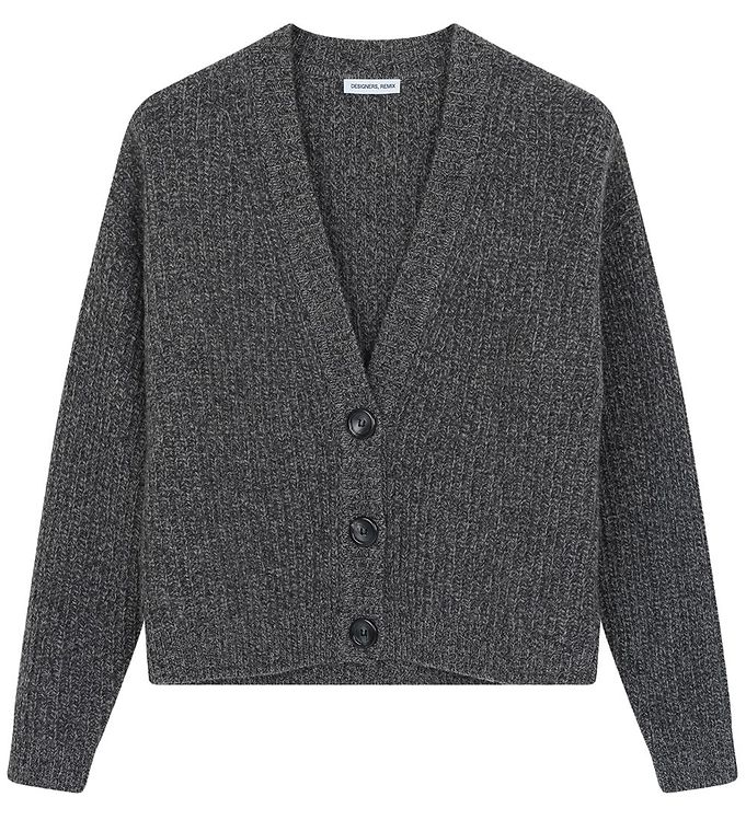 Designers Remix Cardigan - Strik - Uld/Polyamid - Verona - Gråme