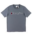 Champion Fashion T-shirt - Grå m. Logo Champion Fashion T-shirt - Grå m. Logo