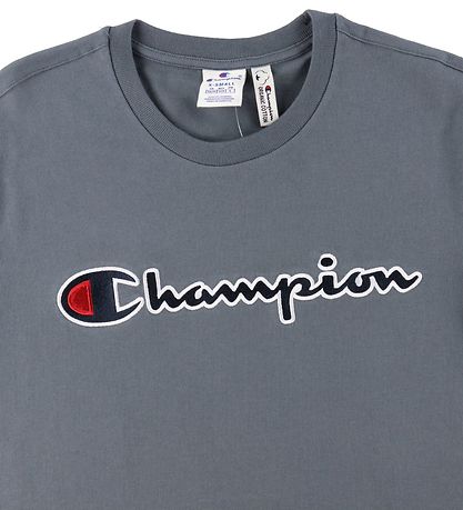 Champion Fashion T-shirt - Grå m. Logo Champion Fashion T-shirt - Grå m. Logo