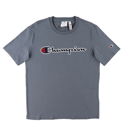 Champion Fashion T-shirt - Grå m. Logo Champion Fashion T-shirt - Grå m. Logo