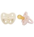 Hevea Sutter - 0-3 mdr - 2-pak - Naturgummi - Powder Pink/Milky Hevea Sutter - 0-3 mdr - 2-pak - Naturgummi - Powder Pink/Milky