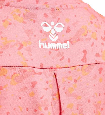 Hummel T-Shirt - HmlFlying Diez - Pink/Weiß