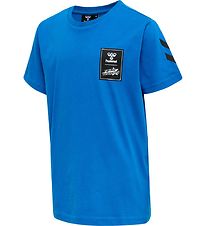 Hummel T-Shirt - HmlFlying Tres - Blå