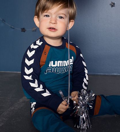 Hummel Sweatshirt - hmlXander - Black Iris