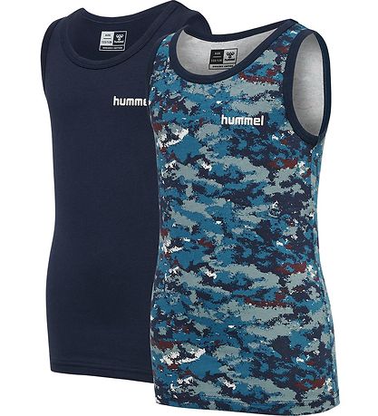 Hummel Undertrøje - hmlNolan - 2-Pak - Black Iris