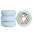 Impala Hjul - 4-pak - 70 mm - Sky Blue/Gul Impala Hjul - 4-pak - 70 mm - Sky Blue/Gul