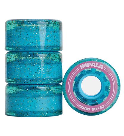 Impala Hjul - 4-pak - 58 mm - Holographic Glitter Impala Hjul - 4-pak - 58 mm - Holographic Glitter