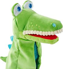 Haba Hånddukke - Krokodille - 26 cm - Grøn Haba Hånddukke - Krokodille - 26 cm - Grøn