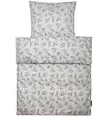 Literie Smallstuff - Bébé - Flower Garden - Grey