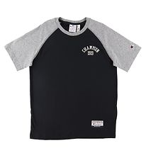Champion Fashion T-shirt - Sort/Gråmeleret Champion Fashion T-shirt - Sort/Gråmeleret