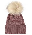 Mp Beanie m. Kvast - Oslo - Uld - Rose Mp Beanie m. Kvast - Oslo - Uld - Rose