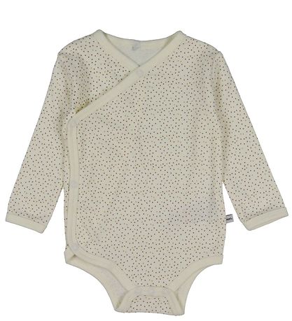 Pippi Baby Slå-om Bodyer l/æ - 4-pak - Tinsel