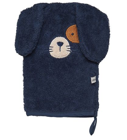 Pippi Vaskehandske - 14x21 cm - Dress Blues m. Bjørn