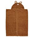 Pippi Babyhåndklæde - 70x120 - Almond m. Bjørn Pippi Babyhåndklæde - 70x120 - Almond m. Bjørn