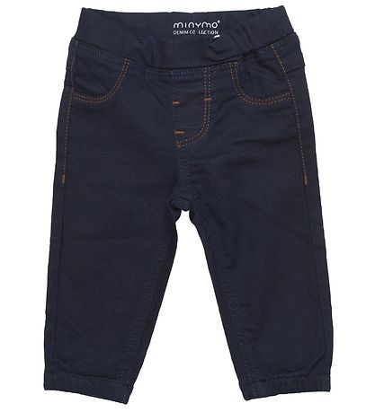 Minymo Jeans - Loose Fit - Blue Night Minymo Jeans - Loose Fit - Blue Night