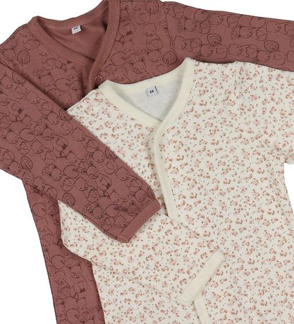 Pippi Baby Natdragter - 2-pak - Burlwood