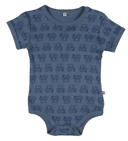 Pippi Baby Bodyer k/æ - 4-pak - Blue Mirage