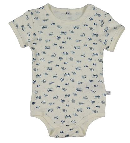 Pippi Baby Bodyer k/æ - 4-pak - Blue Mirage Pippi Baby Bodyer k/æ - 4-pak - Blue Mirage