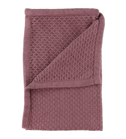 Couverture Fixoni - Tricoté - 70x70 cm - Grape Shake Couverture Fixoni - Tricoté - 70x70 cm - Grape Shake