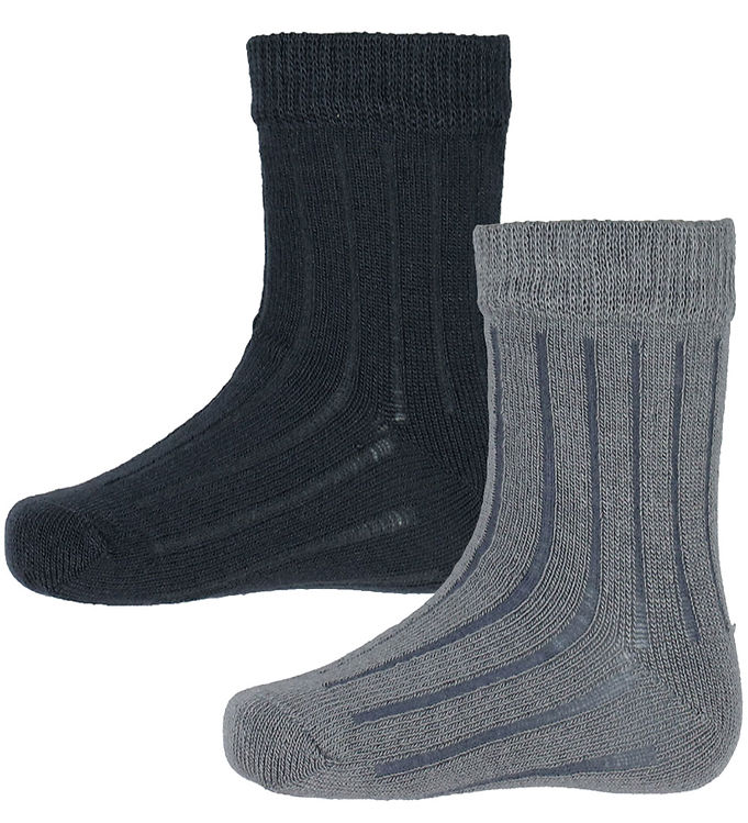 Minymo Børne Strømper - Sleet - 15/18