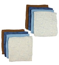 Pippi Stofbleer - Organic - 8-Pak - 65x65 cm - Air Blue Pippi Stofbleer - Organic - 8-Pak - 65x65 cm - Air Blue
