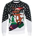 Jule-Sweaters Bluse - Scoodoolf - Mørkegrøn Jule-Sweaters Bluse - Scoodoolf - Mørkegrøn