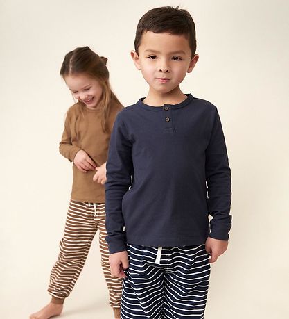 En Fant Nattøj - Sæt - Coca Mocha