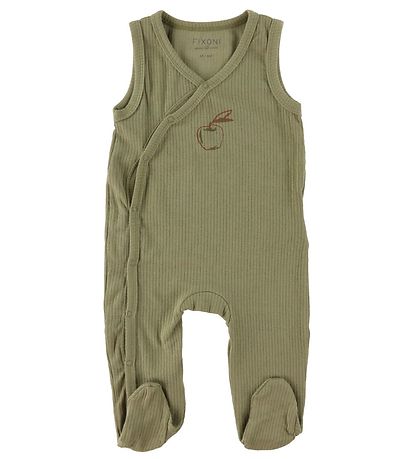 Fixoni Sparkedragt m. Body l/æ - Sheer Bliss/Beige m. Bjørne