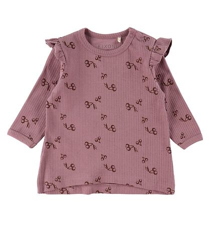 Fixoni Bluse - Grape Shake m. Print Fixoni Bluse - Grape Shake m. Print