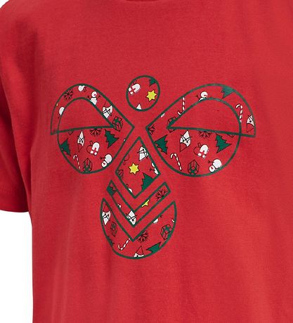 T-Shirt Hummel - hmlPère Noël - Rouge