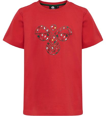 T-Shirt Hummel - hmlPère Noël - Rouge