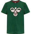 Hummel T-Shirt - hmlSanta - Grøn