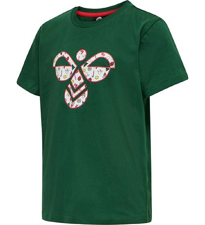 T-Shirt Hummel - hmlPère Noël - Vert T-Shirt Hummel - hmlPère Noël - Vert