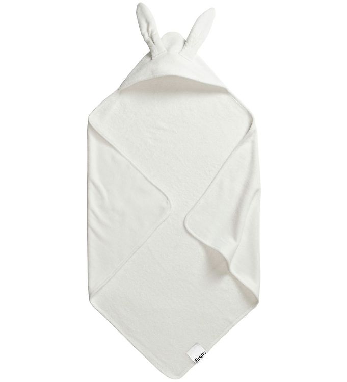 Elodie Details Babyhåndklæde – 80×80 cm – Vanilla White Bunny