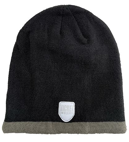 Ticket To Heaven Beanie - Knitted - 2-layer - Black Ticket To Heaven Beanie - Knitted - 2-layer - Black