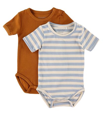 Minymo Body k/æ - 2-pak - Ashley Blue Minymo Body k/æ - 2-pak - Ashley Blue
