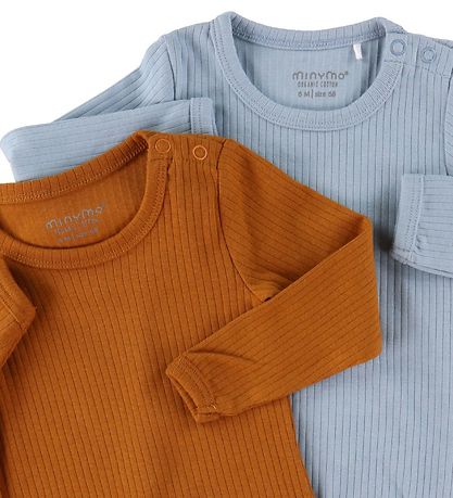 Minymo Bodyer l/æ - 2-pak - Ashley Blue Minymo Bodyer l/æ - 2-pak - Ashley Blue