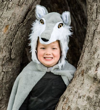 Great Pretenders Udklædning - Kappe Ulv - Grå Great Pretenders Udklædning - Kappe Ulv - Grå