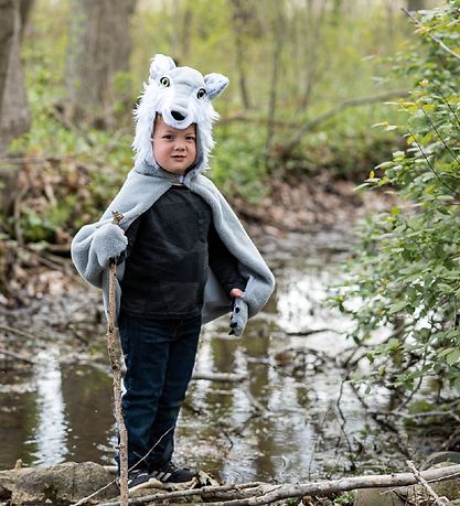 Great Pretenders Udklædning - Kappe Ulv - Grå Great Pretenders Udklædning - Kappe Ulv - Grå