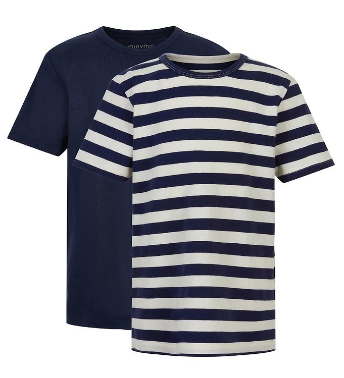 Minymo T-shirt 2-pak - Marshmallow