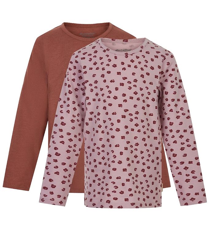 Minymo Bluse 2-pak - Violet Ice