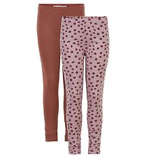 Minymo Leggings - 2-pak - Violet Ice Minymo Leggings - 2-pak - Violet Ice