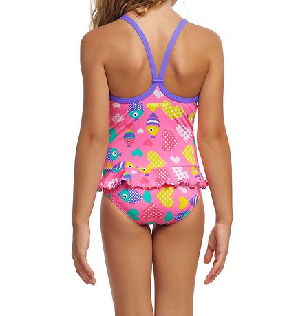 Funkita Badedragt - Belted Frill - UV50+ - Lolly Fish Funkita Badedragt - Belted Frill - UV50+ - Lolly Fish