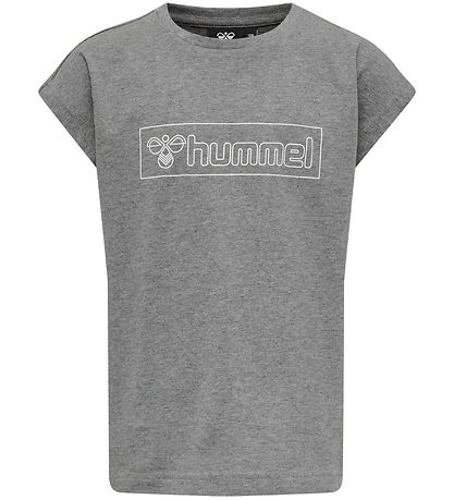 Hummel T-shirt - HmlBoxline - Grå Hummel T-shirt - HmlBoxline - Grå